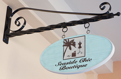 Seaside Chic Boutique's Store Sign